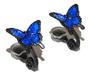 Kolczyki Palnart Poc Palnart urodzinowe dla dorosłych, motyl, Poc, "Oolyria Swallowtail", akcesoria, prezent, kobiety, owad, motyl, unikalne, eleganckie,