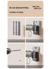 Wall-Mounted Retractable Folding Clothes Drying Rack for Indoor/Balcony Use
