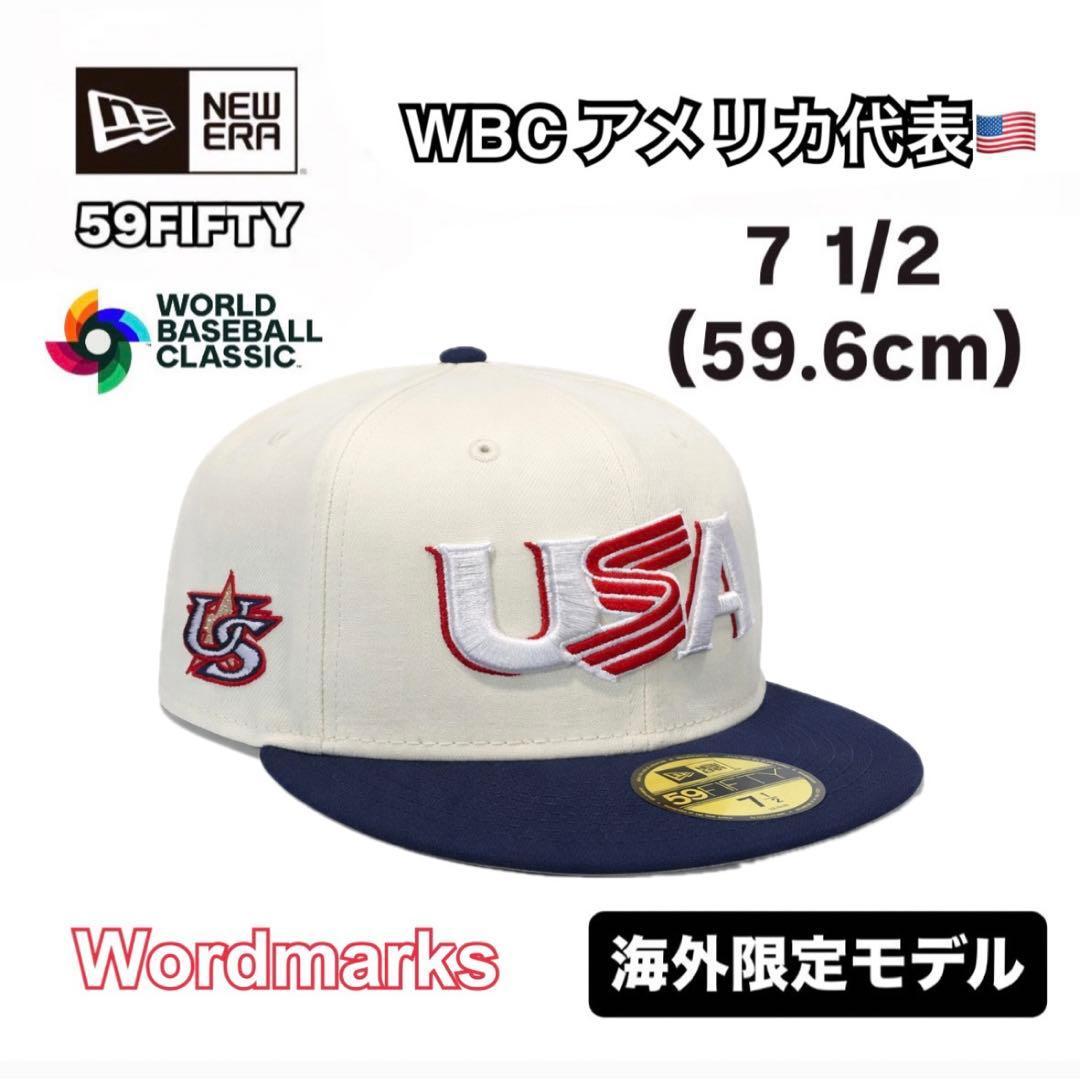 Used [Overseas limited] WBC USA representative cap NEWERA 59FIFTY