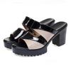 Fashion Platform Women Slippers Fashion High Heels Shoes Chunky Walking Cozy Pumps Dress Woman Sandals Designer 2025 Trend Mujer Zapatos