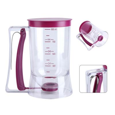 Ruční dávkovač těsta 900 ml Cupcake Palačinka Vafle Odměrka Kuchyňský nástroj na pečení