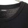 DIESEL Border Pattern Short sleeve Cut XXL black Biggs Men's Used