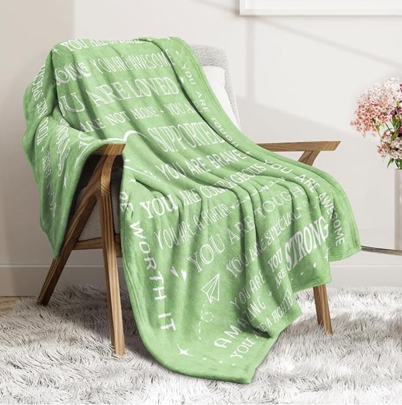 SteadStyle Gifts for Women Men- Get Well Soon Blanket Sympathy Gifts Her Him Thinking of Inspirational Gift Blanket for Friend