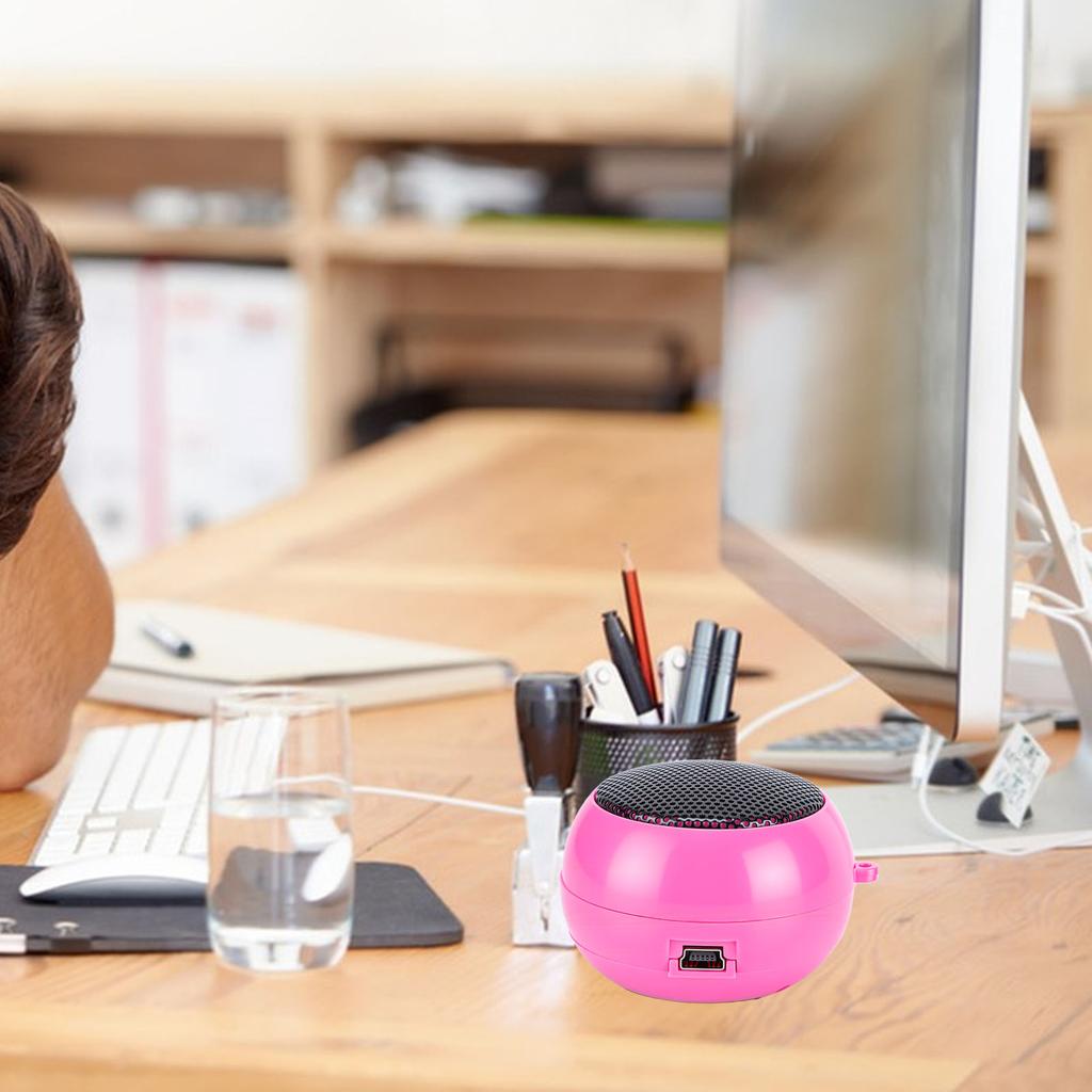 Tragbarer Hamburger-Lautsprecher Einziehbarer USB-Wiederaufladbarer MP3 MP4 Kompakter Hamburger-Lautsprecher für Reisen