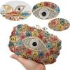 Deluxe Handwork Women Evening Bags Female Crystal Clutch Party Bags Handbags Gold Evil Eye Dinner Bags