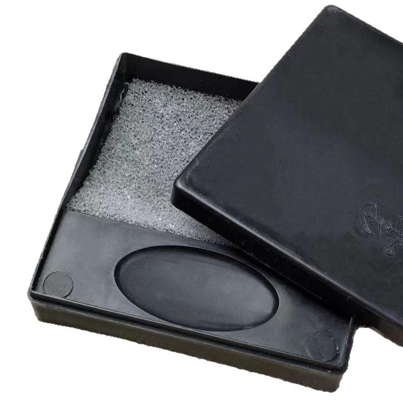 Square and Round Ink Cartridge Set with Lid - Four Treasures of the Study Calligraphy Set