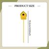 Miniature Bird House Ornament Nest Model Decorative Small Plant Pot Decor DIY Scene Micro