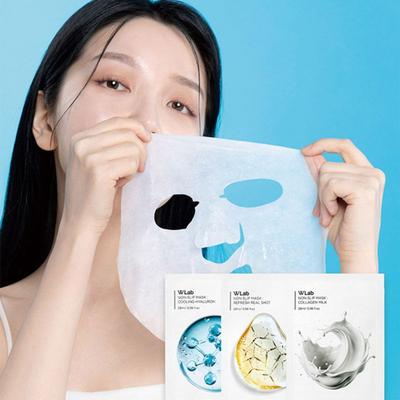 [15 Sheets] Choose 3 Boxes of Wlab Non-slip Masks (cooling/collagen/real Shot)