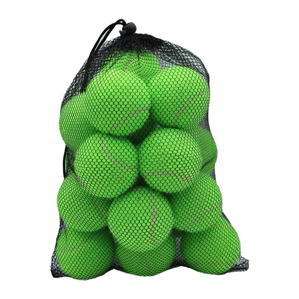 20x Tennis Balls 6.4 cm Diameter Pet Dog Tennis Balls Training Balls for Games Beginners Entertainment Outdoor Racquet Sports