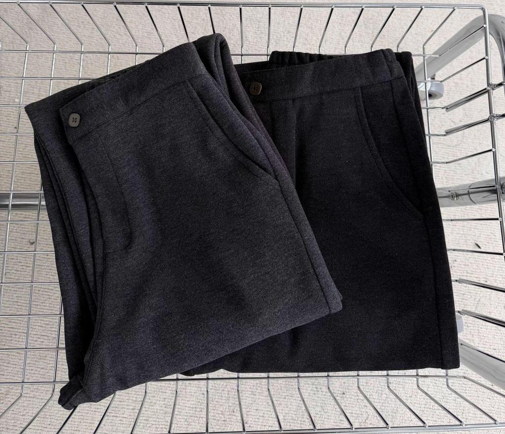 Pre-sale Winter Woolen Straight-Leg Floor-Length Slimming Loose Women's Pants