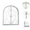 Metal Wall Decor with Arched Window Theme