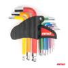 Hex Keys with Ball Head Short Allen Keys Set of 9 S2 Amio-04298
