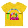 R.E.P.O. Game Print Cute Soft T-shirt Cartoon 100%Cotton Comic Tee-shirt O-neck Camisetas TeesTop Clothes Casual Versatile Soft