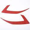 2Pcs Car Headlight Headlamp Front Lamp Eyebrow Sticker Eyelid Decoration Trim For Nissan 350Z 2003-2006 Styling