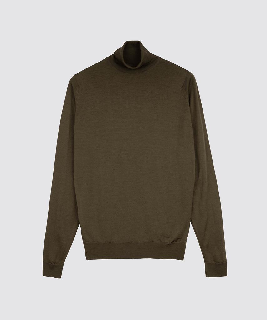 Jonseumedeulli Cherwell Merino Wool Roll Neck Knit Heritage Two 10 Colors