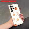 2DFlat Samsung Phone Case Whimsical Ghost & Pumpkin Pattern Phone Case Applicable To Galaxy S22 S23 S24 S25ULTRA S26 A12 A13 A14 A15 A16