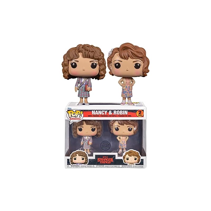 Funko POP! Stranger Things - Nancy and Robin 2-Pack Exclusive Vinyl Figures