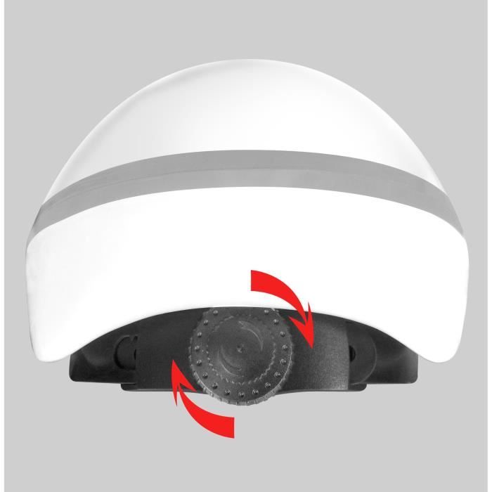 KRAINA LODU II Kask rowerowy "S" - Rozmiar 54-60 cm - Czarny