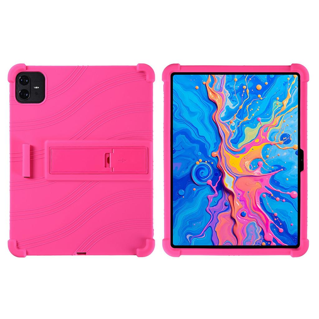 For Teclast ArtPad Pro/Blackview LINK 8 Case Adjustable Kickstand Silicone Tablet Protective Cover