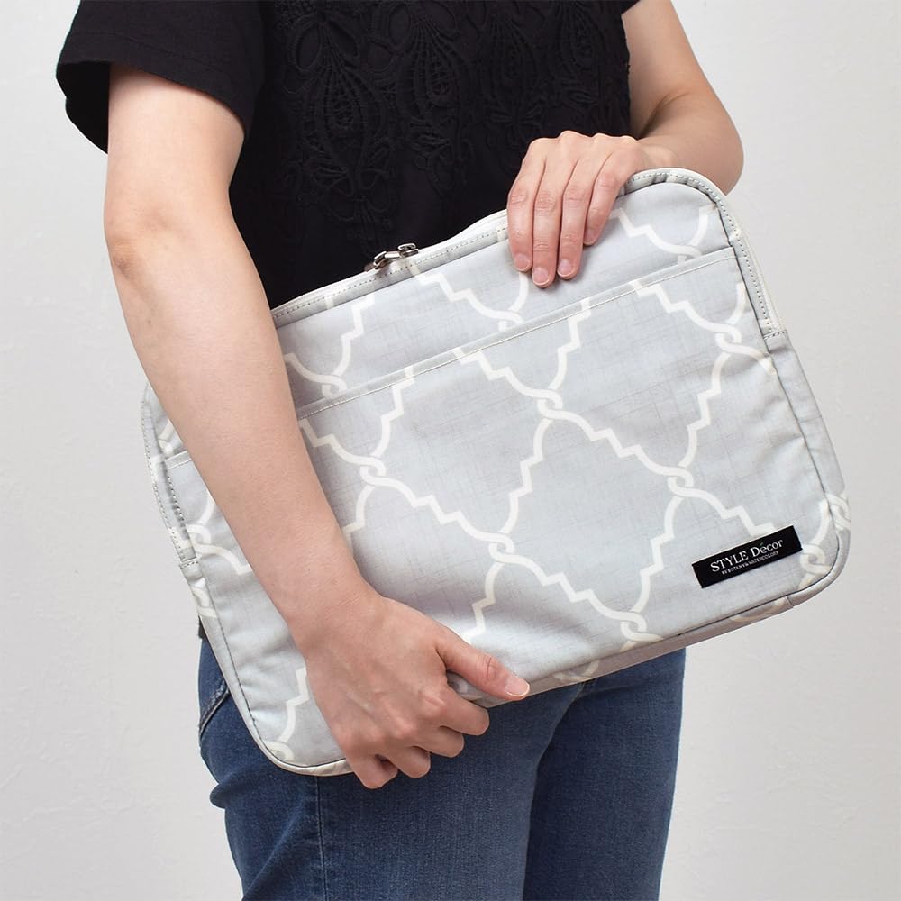 STYLE Decor PC Stylish and for Laptops Simple Stripe Includes a Set of 2 Adult Case, Cute, (Medium, 13.3 inches), Design, Navy, W0706910-NVL2511.