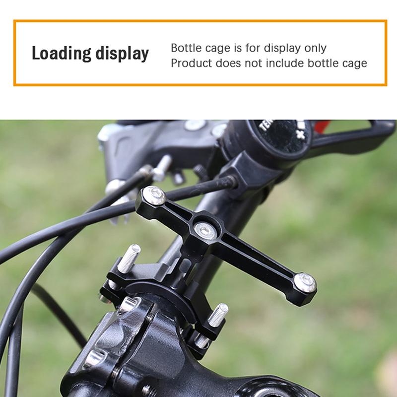 1Set Bicycle Water Bottle Cage Holder Adapter Motorcycle Mtb Kettle Rack Mount