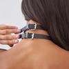 Bdsm Bondage Lingerie Sexy Leather Chain Collar Harness Woman Erotic Leather Neck Harness Fetish Wear Women Neck Accessorie