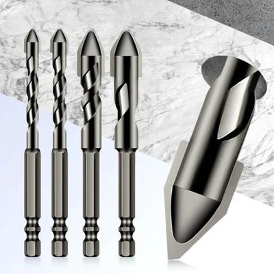 High Strength Oblique Head Eccentric Drill Bit Multifunction Triangle Tile Drill Bit Drill Bit Set Hex Shank Bit Tools