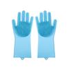 Kitchen silicone dishwashing gloves, household cleaning, waterproof dishwashing brush