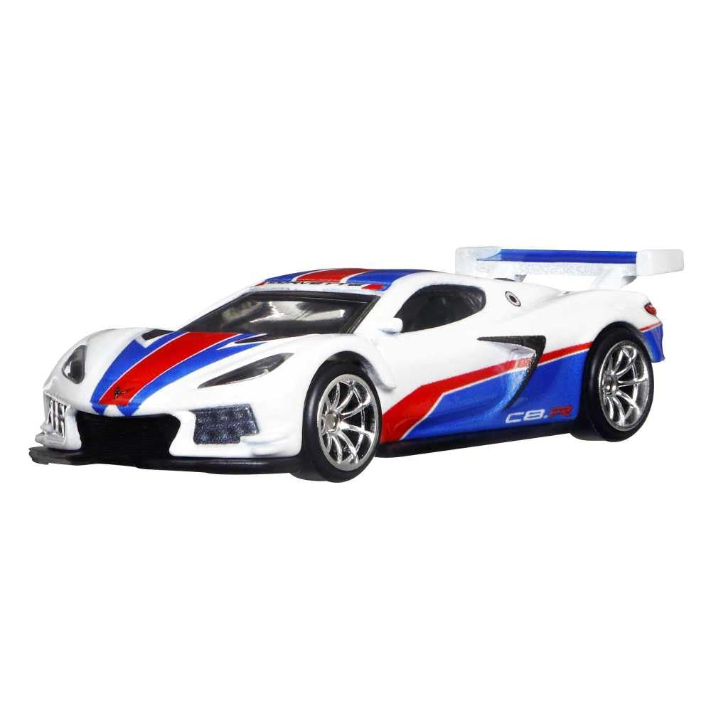 

Hot Wheels Car Culture American Scene Corvette лет и HCK03 C8.R [3 вверх] белый