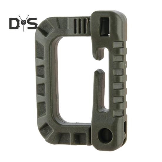 

Многофункциональная пряжка для подвешивания, прочная, для путешествий на открытом воздухе, скалолазания, пешего туризма, охоты, крепления для рюкзака, карабин с D-образным кольцом армия зеленый