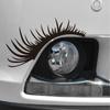 1 Paar 3D Charmante Wimpern Autoaufkleber Gefälschte Wimpern Autoscheinwerfer Lustige Aufkleber