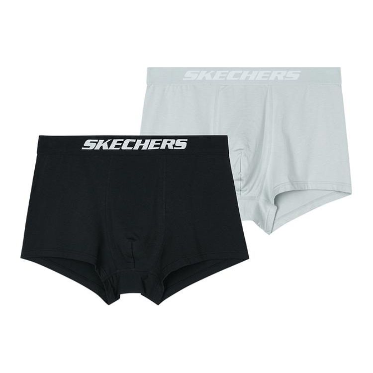 Skechers Antibacterial Breathable Comfortable Warm Sports Boxer Briefs Men underwear L223M104-03PC M