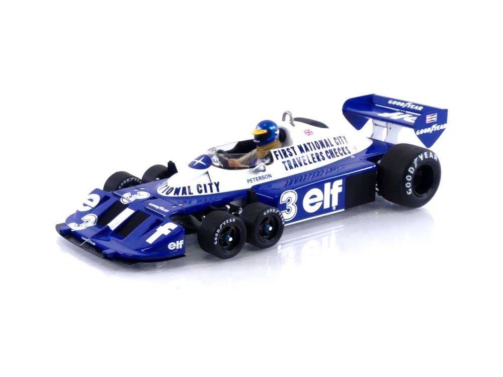 

Spark Tyrrell P34 F1 1977 Italian GP 6th place Peterson 1/18 #3 R.