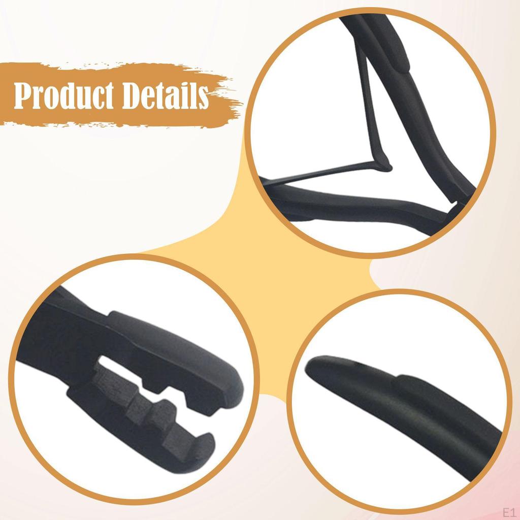 Hair Extension Plier Clamp Tool No Slip Grip Multifunction Accessories Portable for
