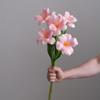 Hochwertige PU Brauner Tulpenblumen-Dekor für Wohnzimmer & Hochzeitsfotografie