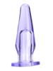 Silicone Vibrating Anal Plug with Bullet Egg - Unisex Adult Toy for Couples