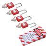 Electrical Lockout Tagout Kit with Safety Padlocks Keys Loto Tags for Industrial Chemical Electric Power