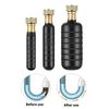 3Pcs Drain Cleaning Bladders Rubber Drain Cleaner Kitchen Plumbing Hair Clog Remover Fits 1 To 6inch Drain Pipe