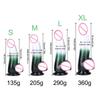 Transparent Two-Color Glass Dildo Simulation Female Masturbation Color Butt Plug Dildo Sexy Sex Product Hot Sale