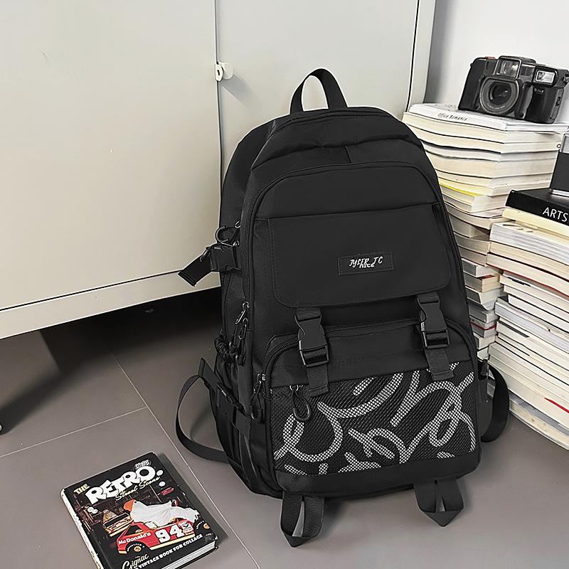 Japanese School Bag Male College Student Leisure Large-capacity Travel Backpack Female High School Student Computer Bag Versatile Backpack Tide