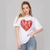 Western Style New Fashion Casual Loose Print Short sleeve Cotton T-shirt Top Printed Loose T-shirt