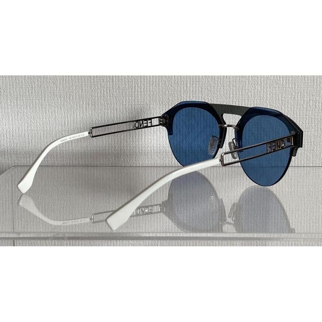 Used Fendi FE40027U Aviator Sunglasses