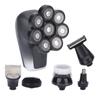 8D Head Shaver IPX7 Waterproof Automatic Grinding Floating Blades Electric Bald Shaver