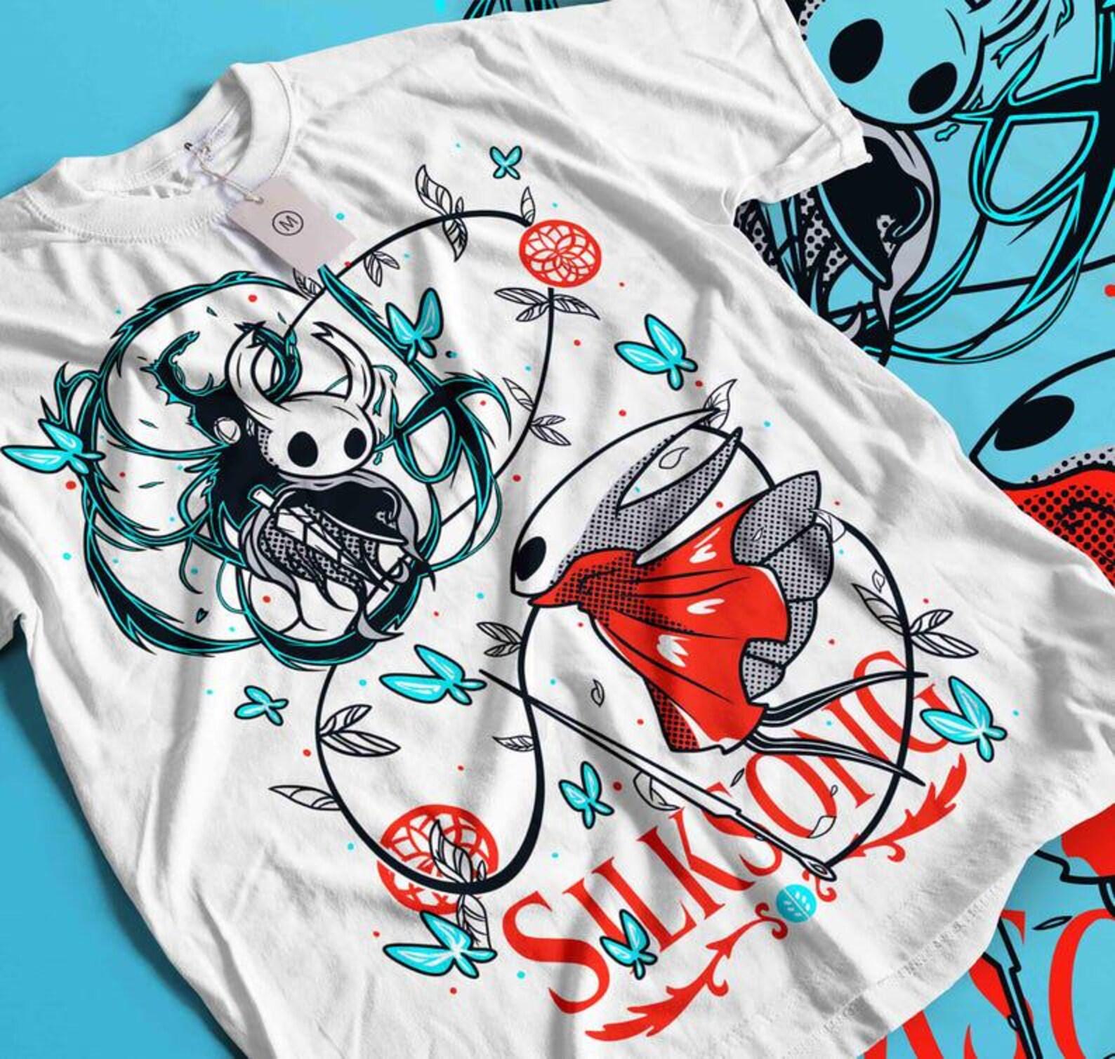 Unisex Hollow Knight Gaming T-Shirt, Indie Shirt, gift for gamer XL