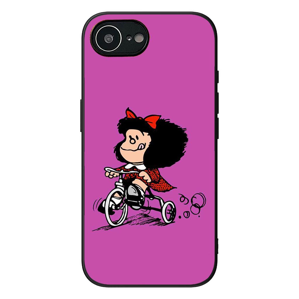 

Poster M-Mafaldas Comics Casing Phone Cover for Apple iPhone 17 16 Plus 13 12 Pro Max Mini X XR ProMax 16E 15+ 16Plus Air Case iPhone 16 Pro