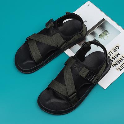 Men Trend Shoes Summer Non-slip Couples Fabric Sandals Male Beach Shoes Home Slippers Outdoor Personalized Sandals Women Sandals