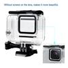 Boîtier étanche avec accessoires de support Boîtier de plongée sous-marine Coque Argent et Blanc pour Gopro Hero 7 Accessoires pour Caméra de Sport