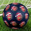 Stemma dell'Arsenal Football Club Taglia 5 Pallone da Calcio Cucito a Macchina Allenamento all'Aperto e Partite Accessorio Calcio Regalo Perfetto per Amici Famiglia