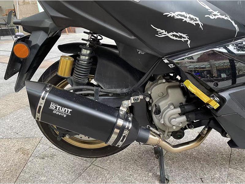 Skyhawk TX250 Exhaust Modification: Front & Full Section Muffler