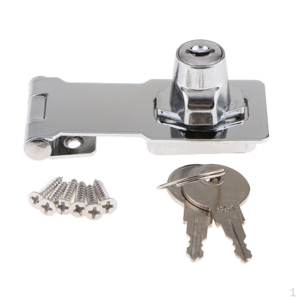 Door with Key Stainless Closet es er Latch